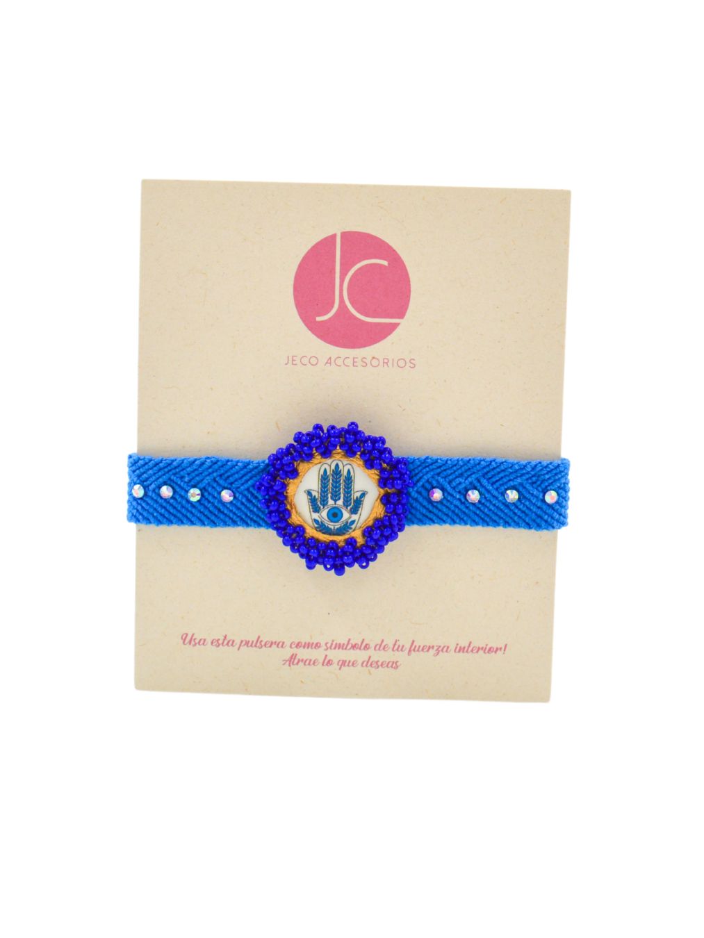 Pulsera “Mano de Hamsa” ✋✨ Accesoriosjeco