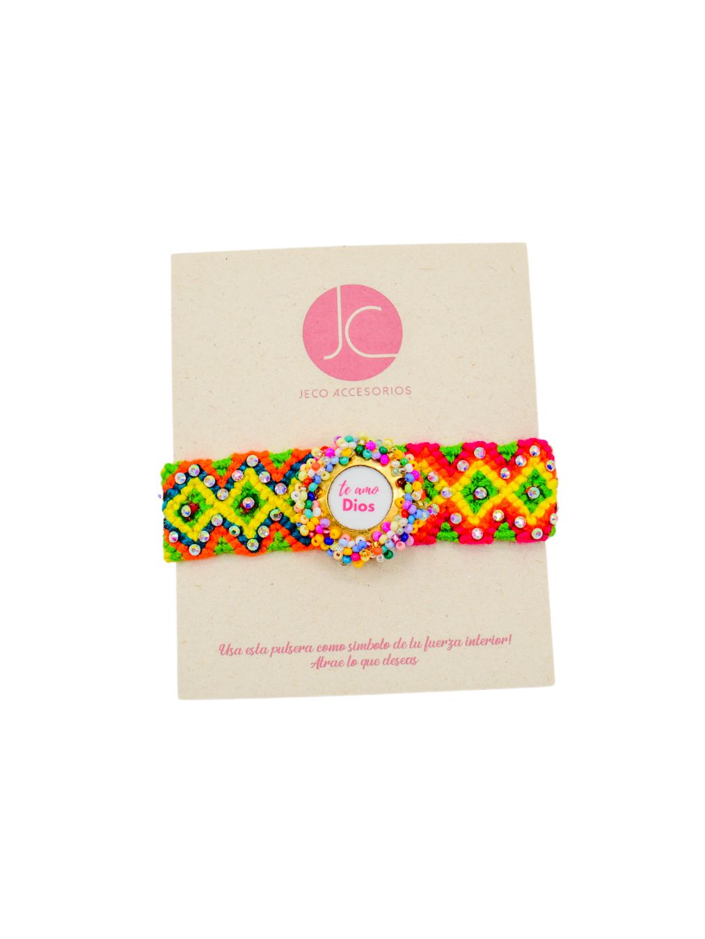 Pulsera “Te Amo Dios” ✨🙏 Accesoriosjeco