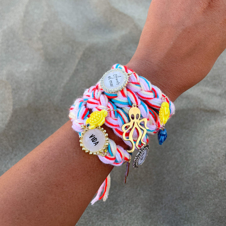 Pulsera trenzada marina Accesoriosjeco 