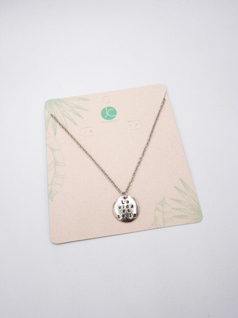 Collar la vida es bella Accesoriosjeco 