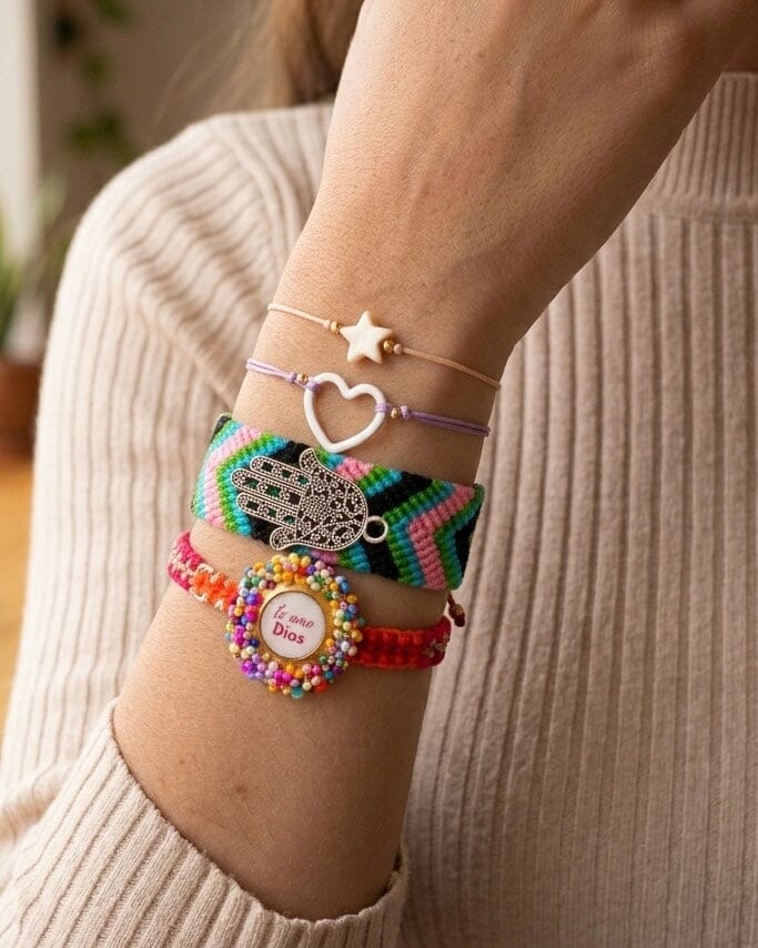 Set de pulsera te amo Dios Accesoriosjeco 
