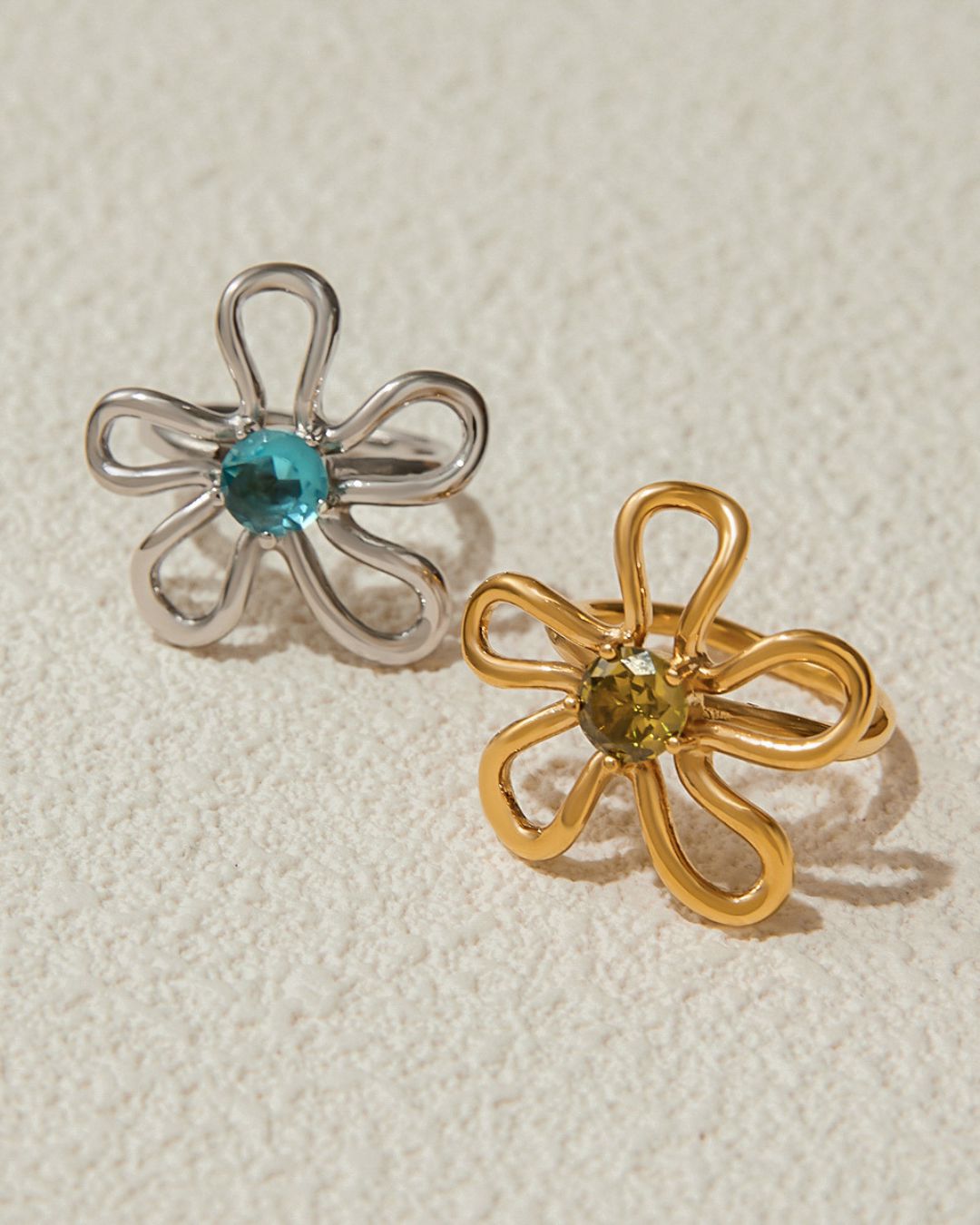 Anillo De Zirconia De Acero Inoxidable Accesoriosjeco 