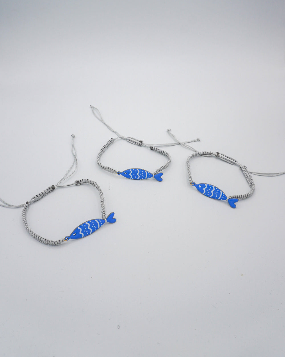 Trio de pulsera pez azul Accesoriosjeco 