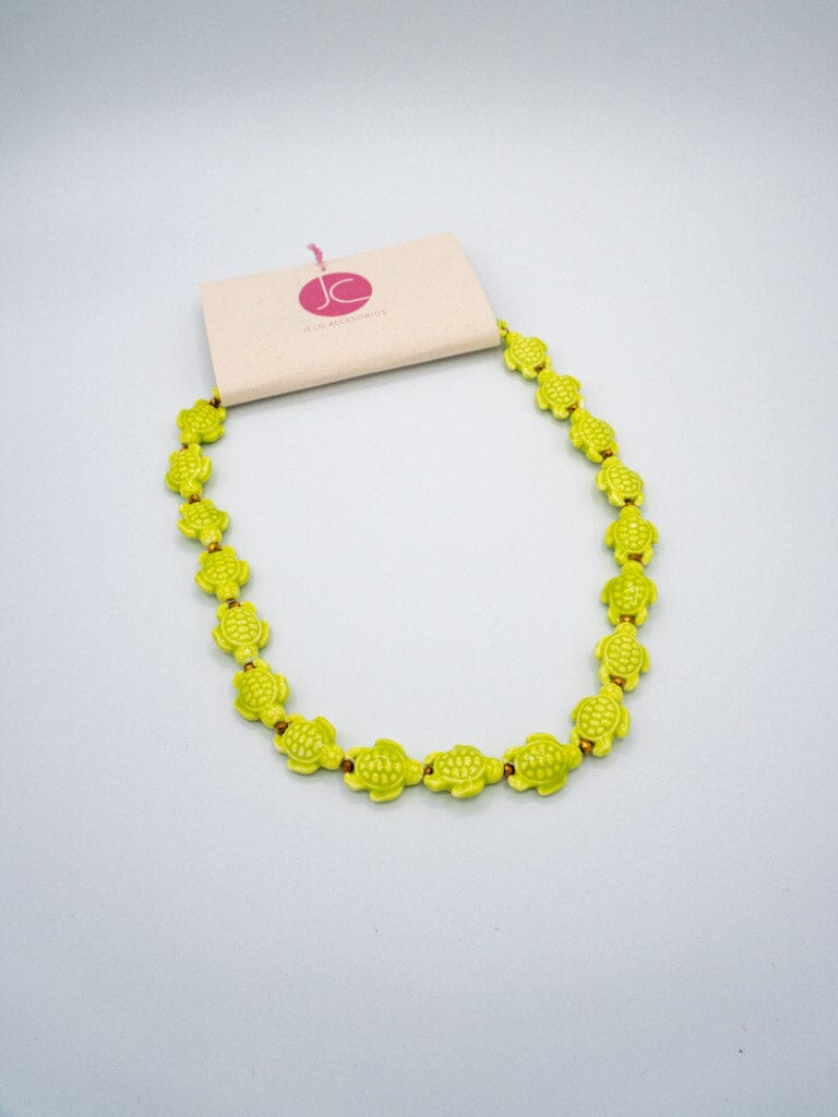 Collar tortugas verdes Accesoriosjeco 