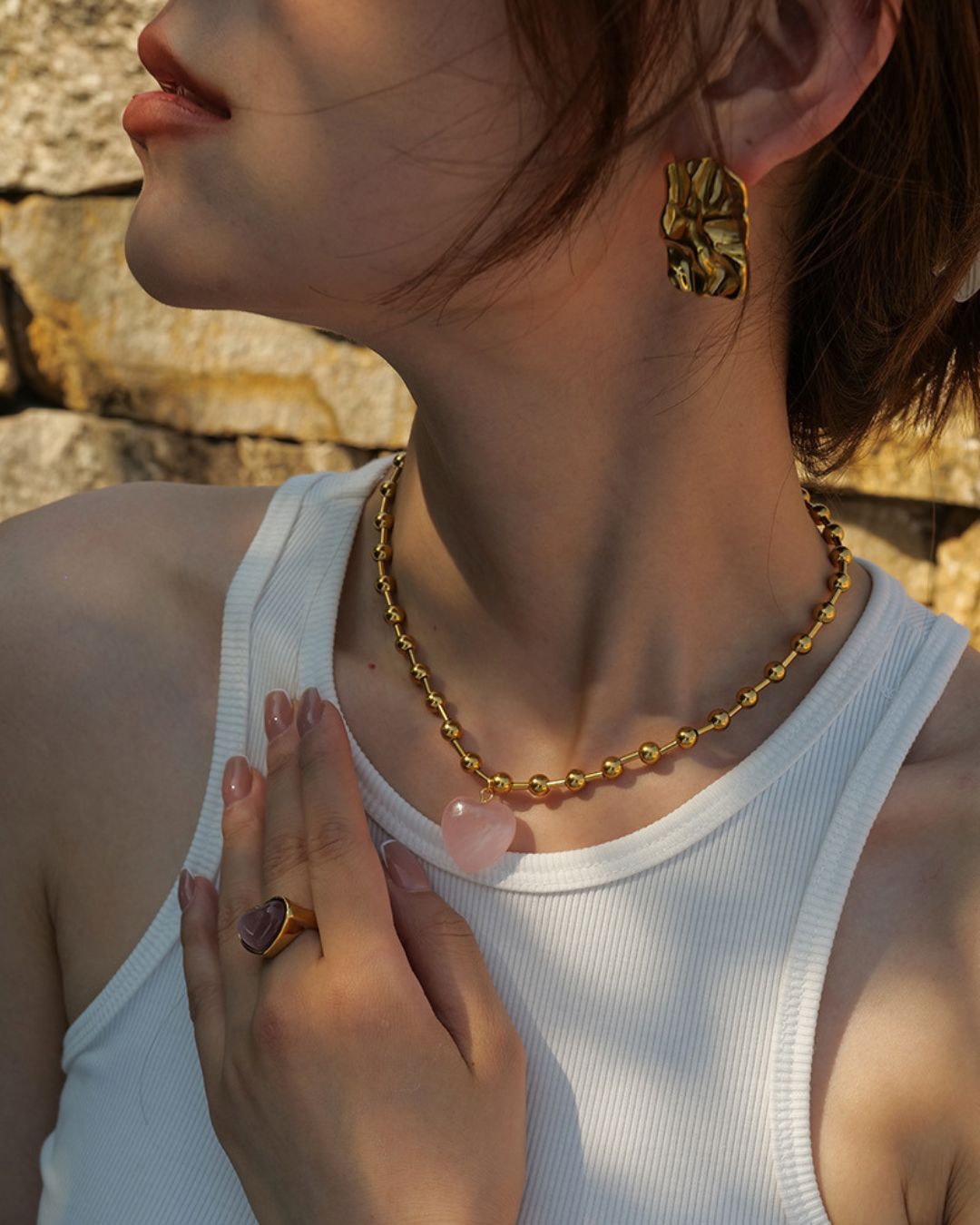 Collar Corazón de Luz Accesoriosjeco 