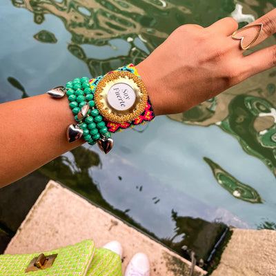 Set de pulsera soy fuerte Accesoriosjeco 