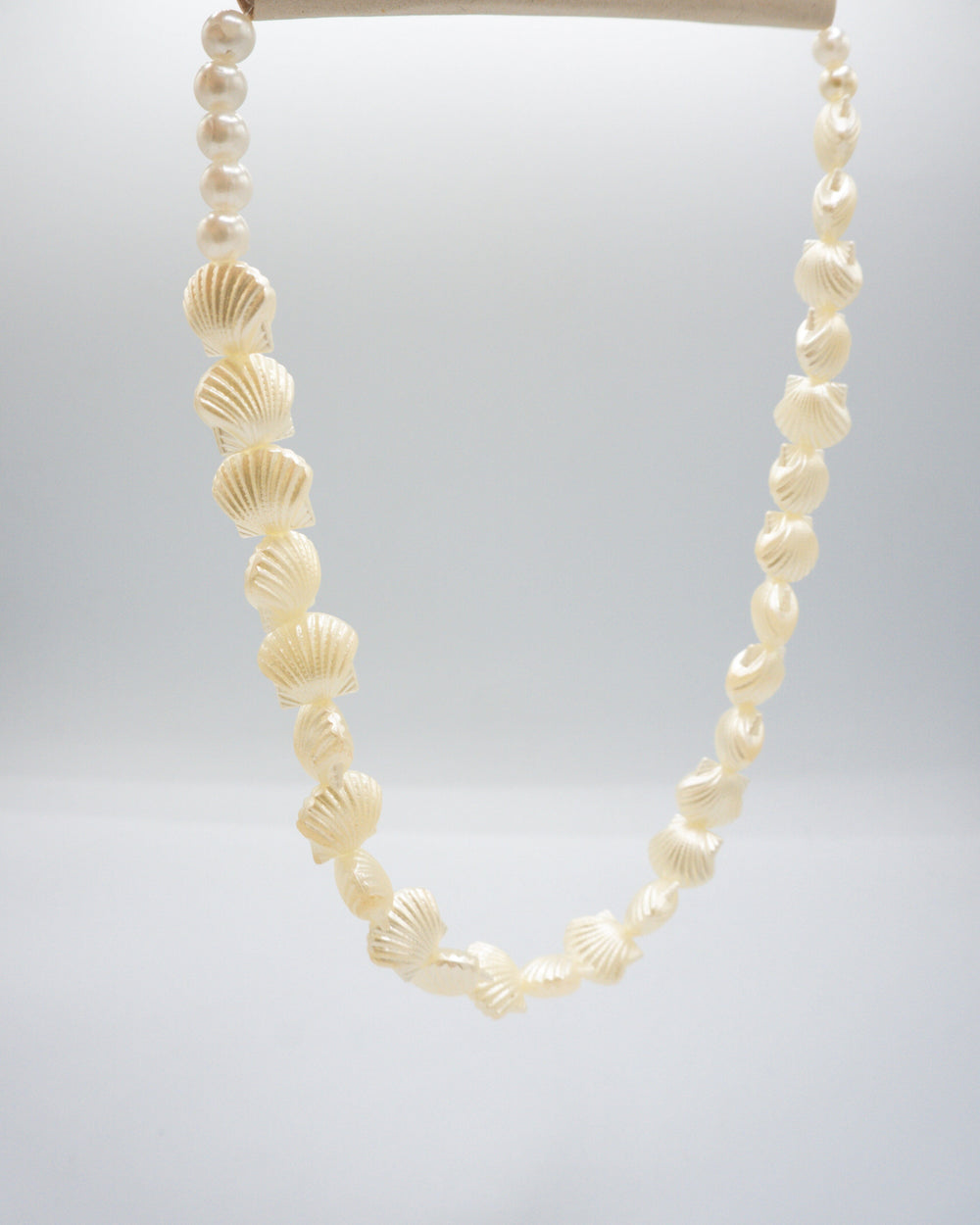 Collar Conchitas blancas de mar Accesoriosjeco 