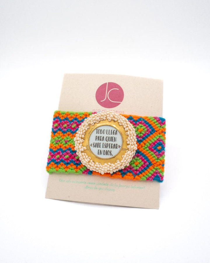 Pulsera todo llega Accesoriosjeco 