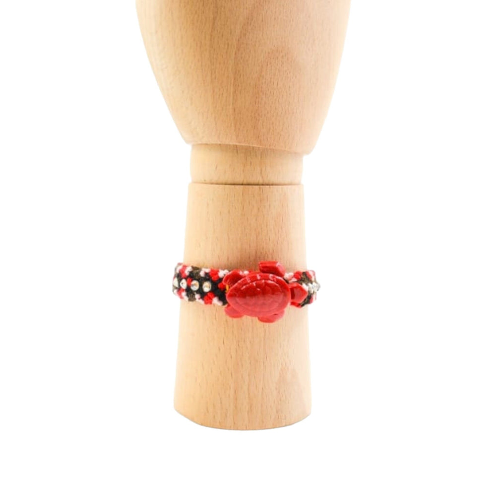 Pulsera tortuga roja Accesoriosjeco 