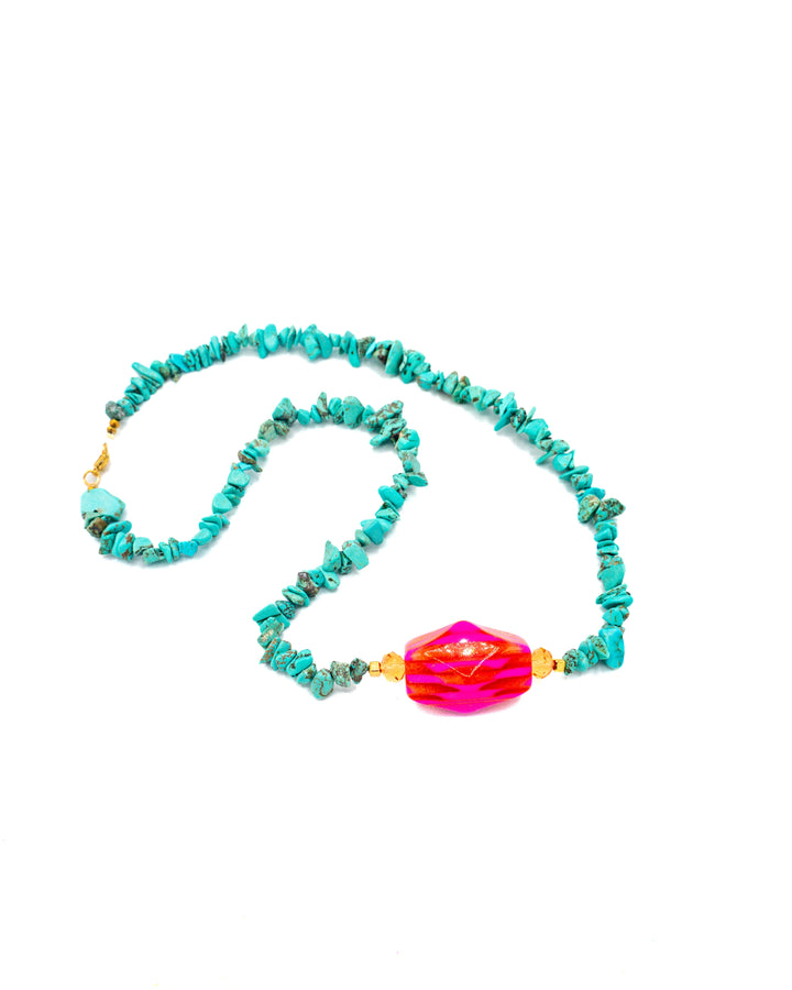 Collar turquesa Accesoriosjeco 