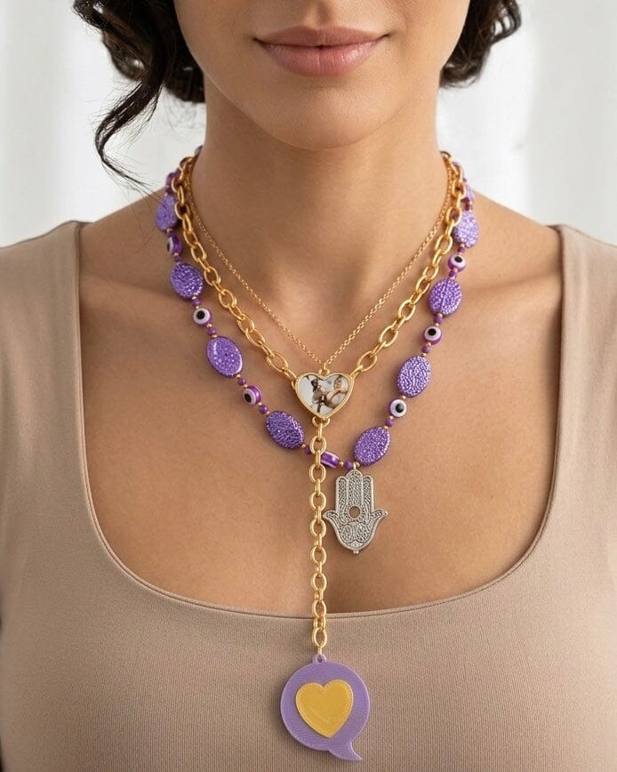 Trío de collar amor y protección Accesoriosjeco 