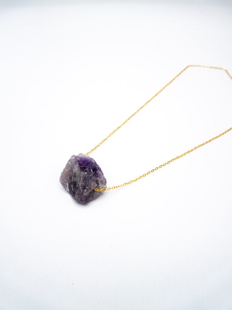 Collar piedra amatista Accesoriosjeco 