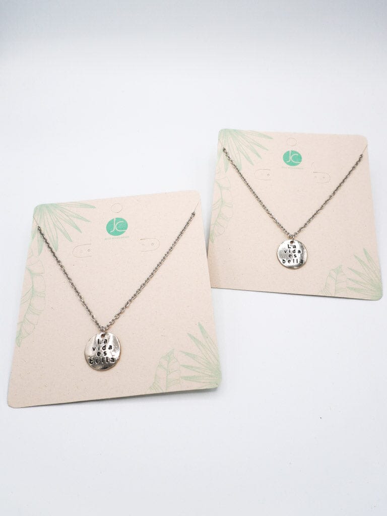 Collar la vida es bella Accesoriosjeco 