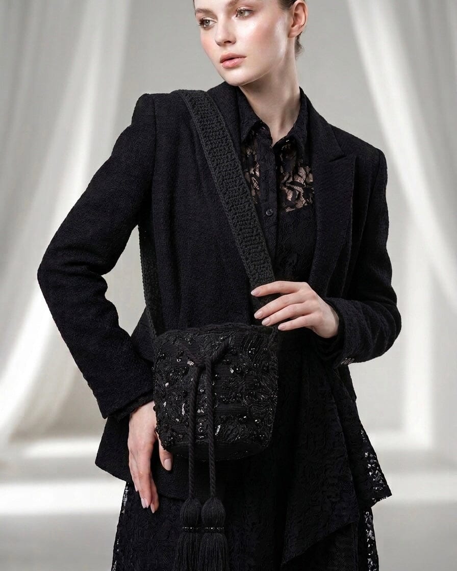 Mochila Wayúu Cisne Negro Accesoriosjeco 