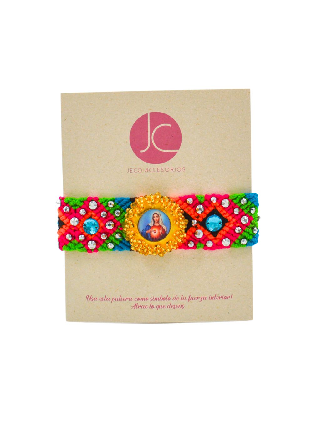 Pulsera “Sagrado Corazón de Jesús” ✨❤️ Accesoriosjeco 