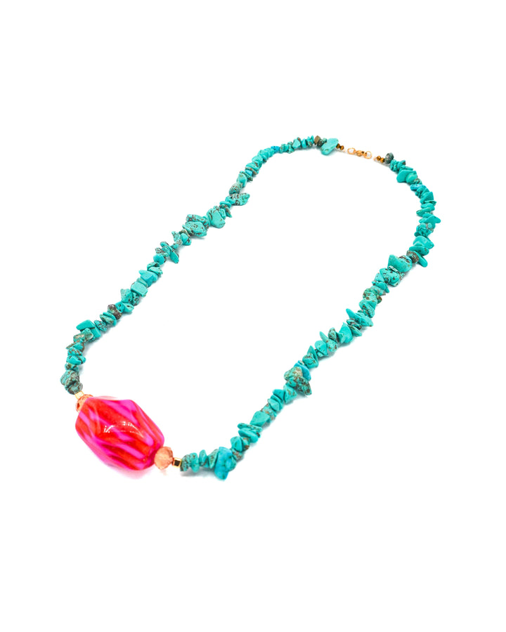 Collar turquesa Accesoriosjeco 