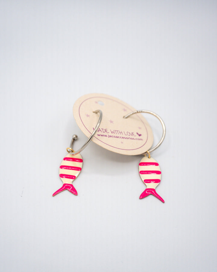 Aretes pez de tallas Accesoriosjeco 