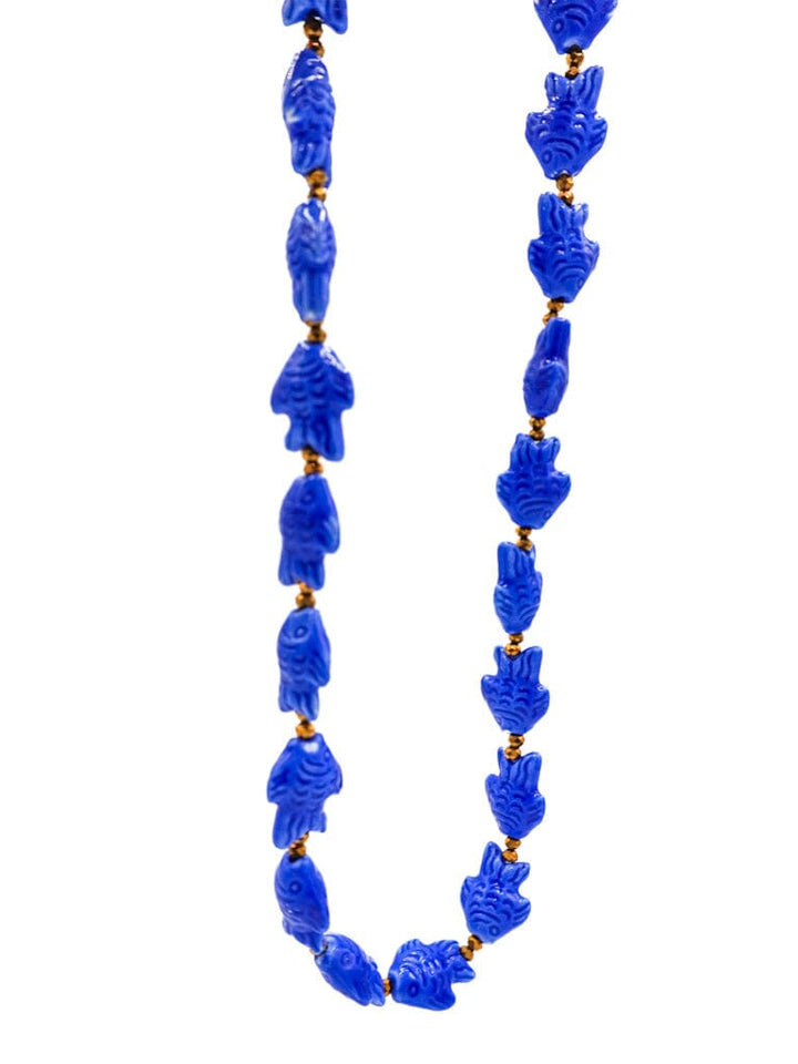 Collar pez azul Accesoriosjeco 