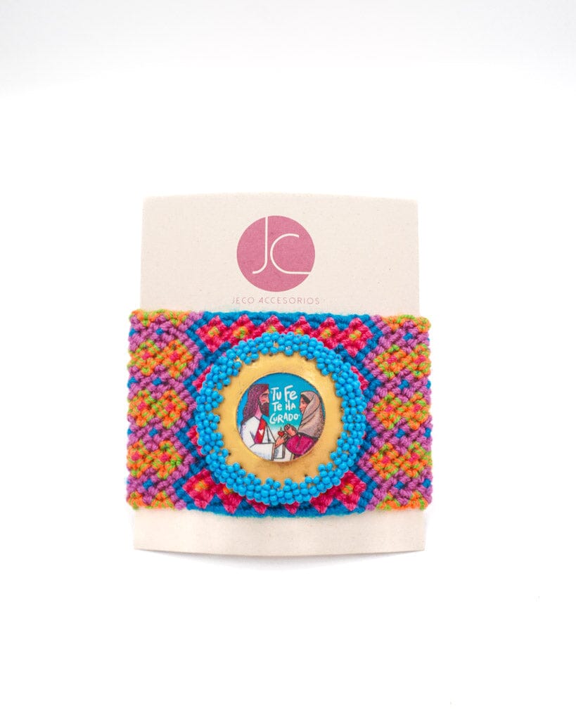 Pulsera tu fe te ha curado Accesoriosjeco 