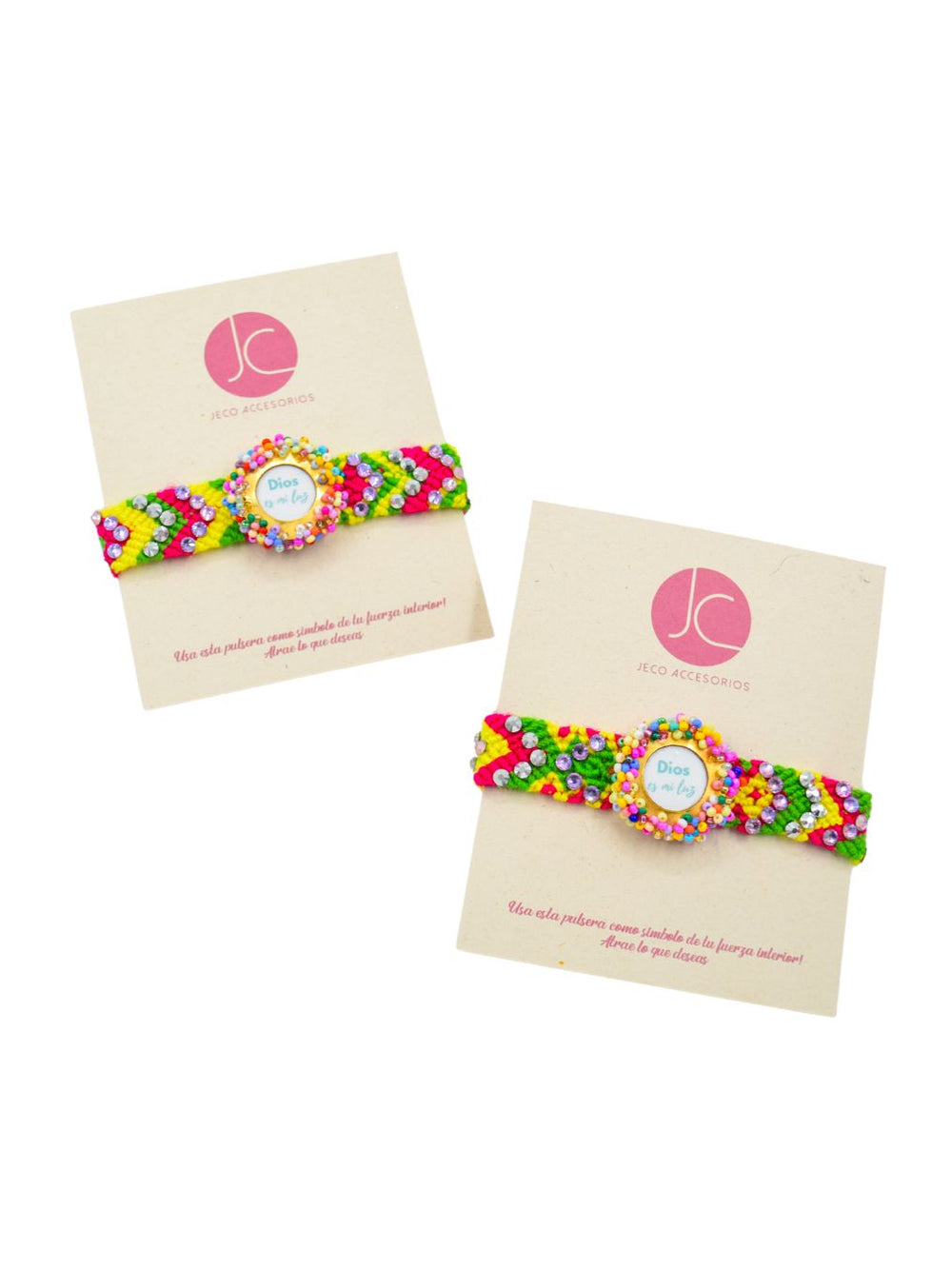 Pulsera “Dios es Mi Luz” ✨🙏 Accesoriosjeco 