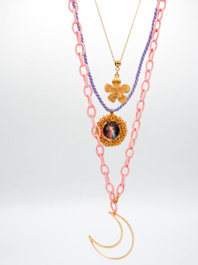 Set de collar Jesús protector Accesoriosjeco 