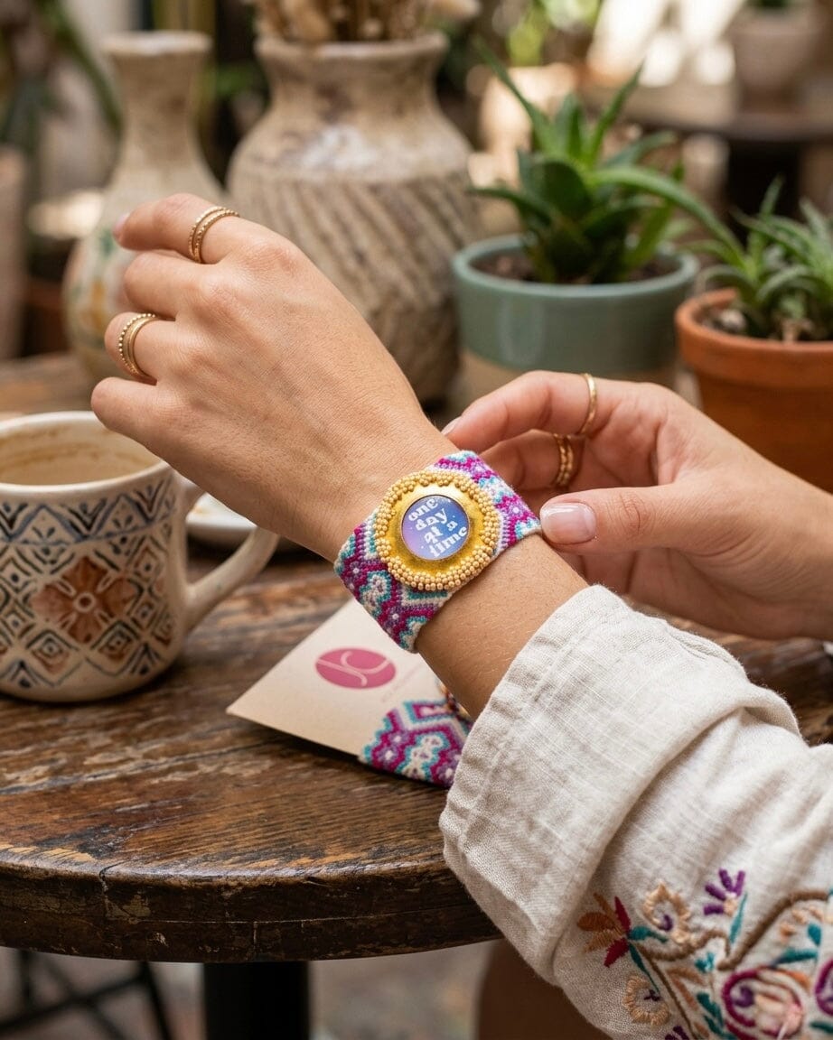 Pulsera un día a la vez Accesoriosjeco 