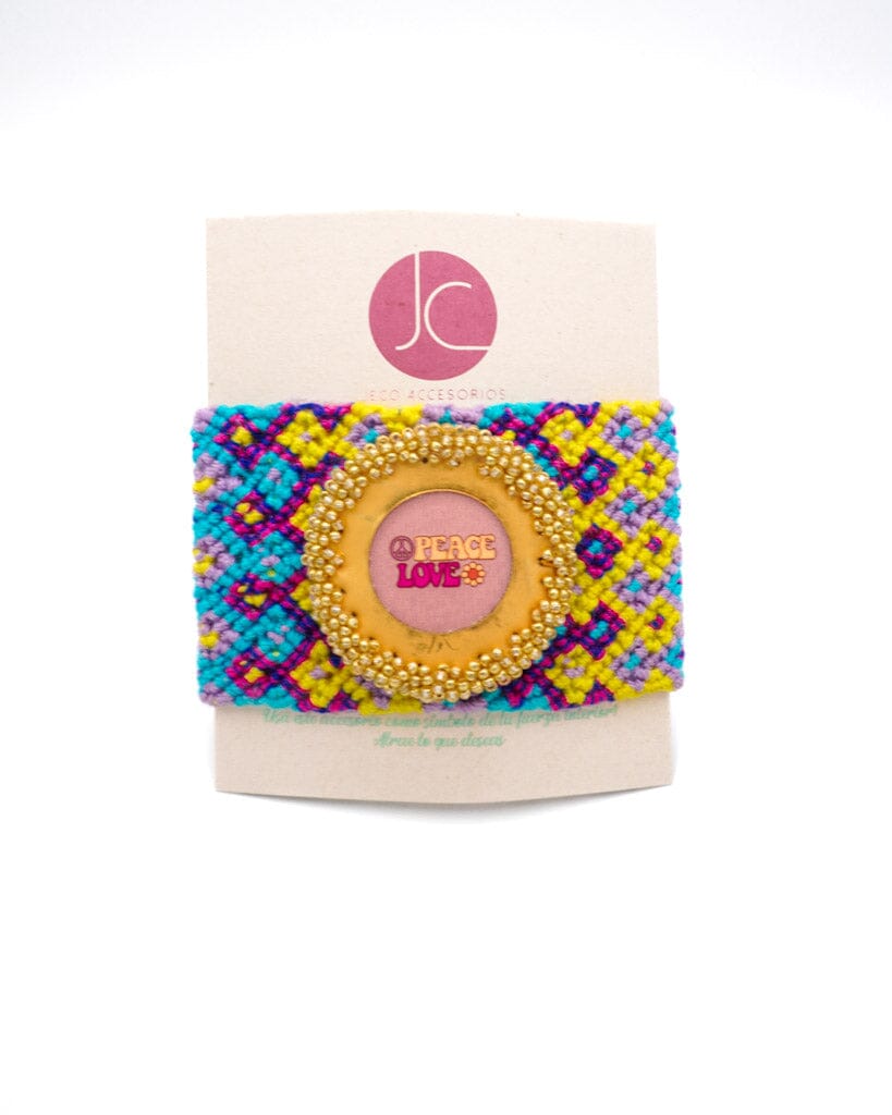 Pulsera paz y amor Accesoriosjeco 