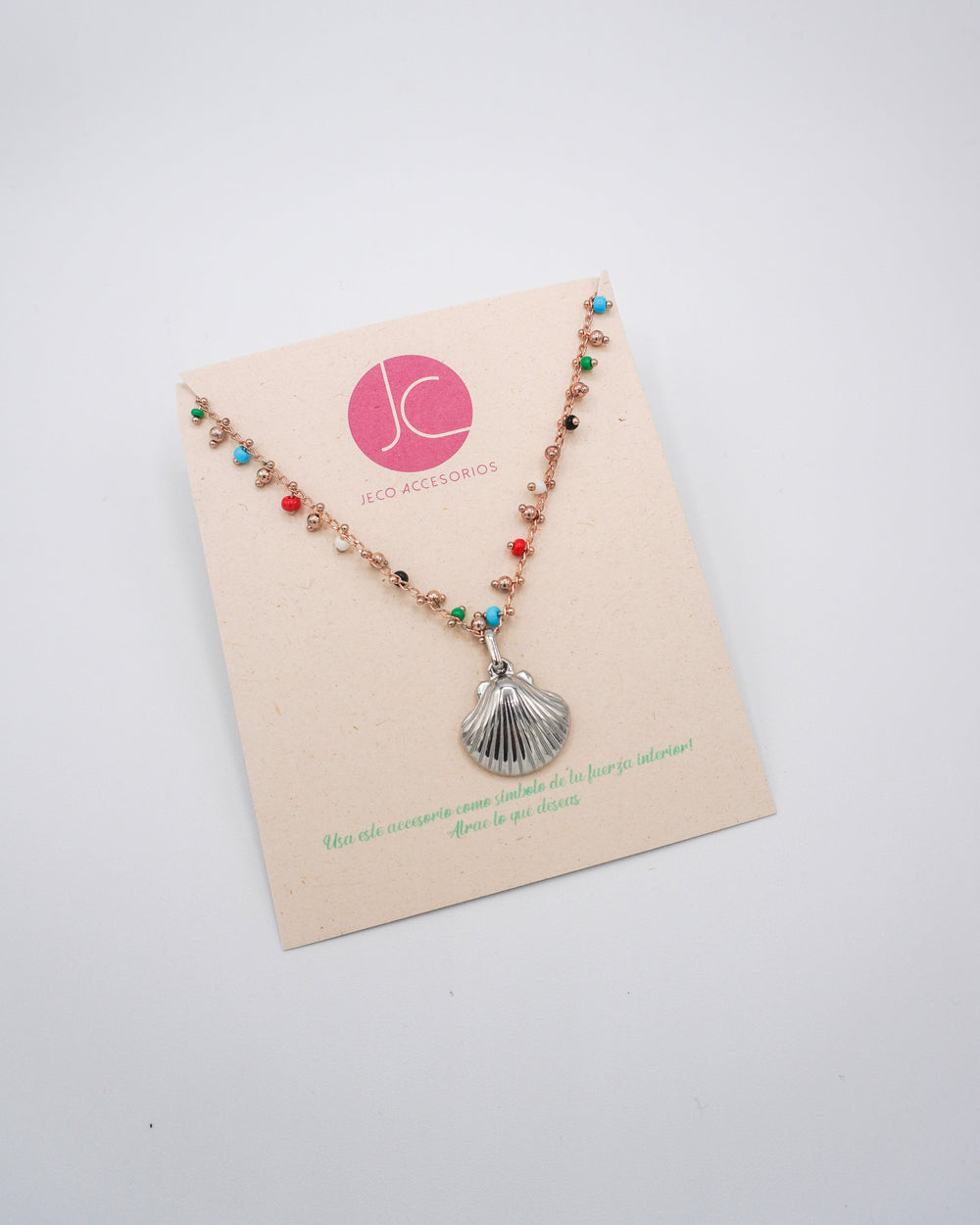 Dúo de collar colores de mar Accesoriosjeco 