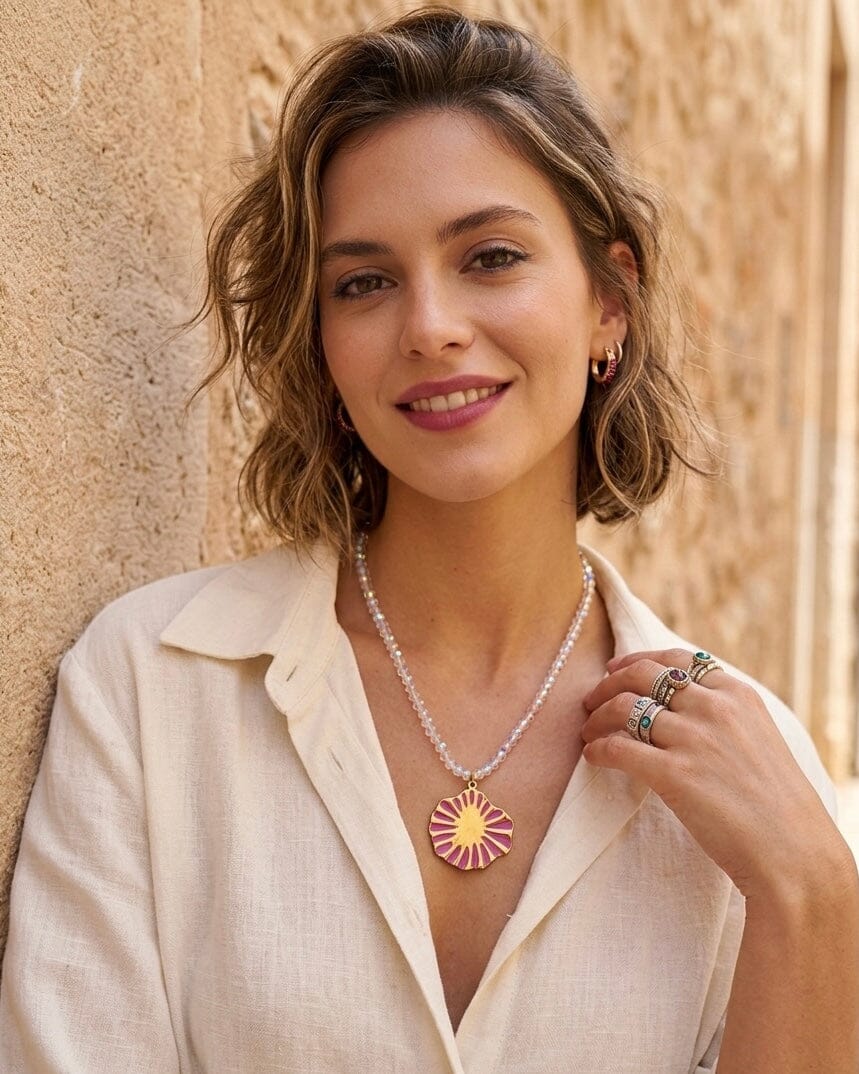 Collar Destellos de Ópalo Accesoriosjeco 