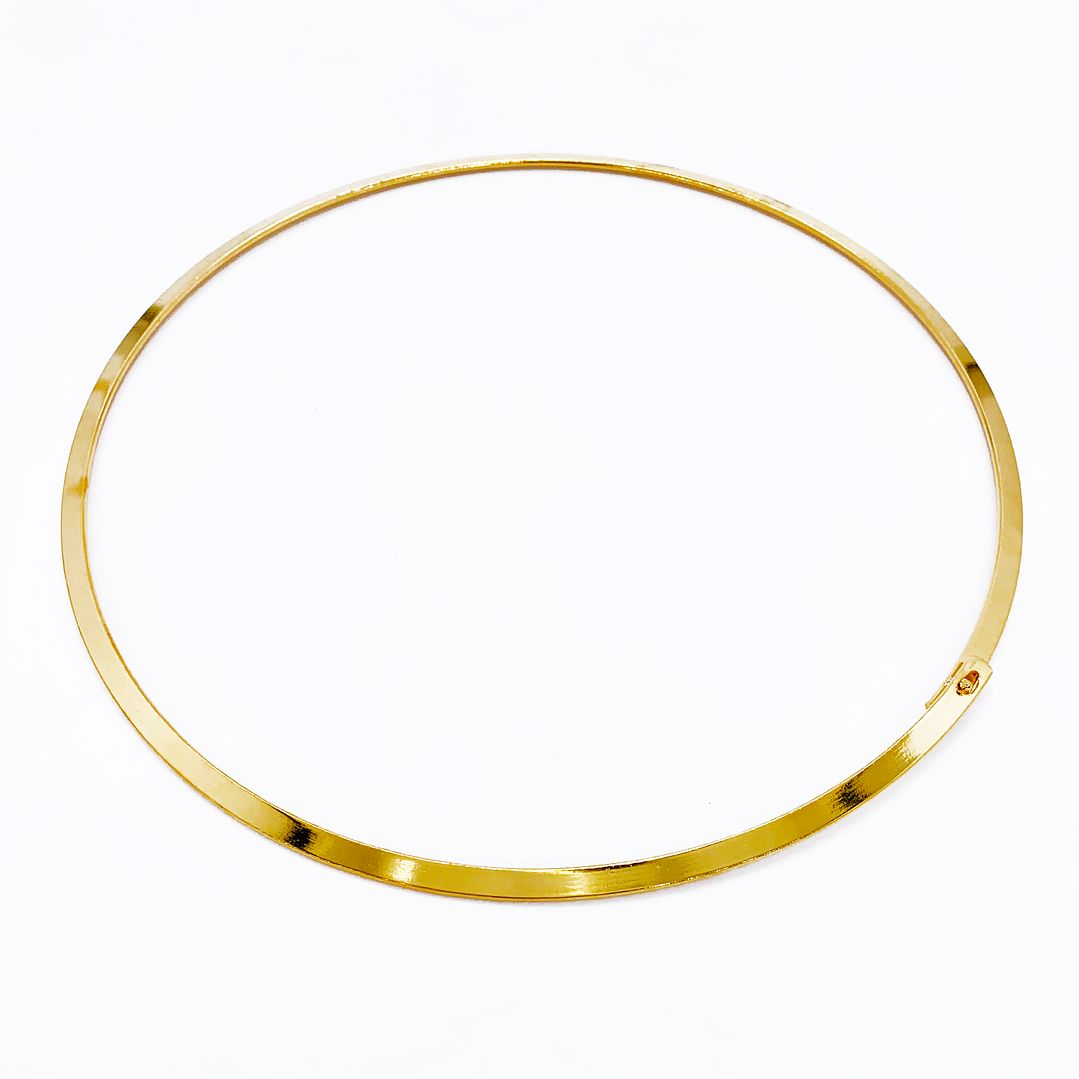 Collar gargantilla dorada Accesoriosjeco 
