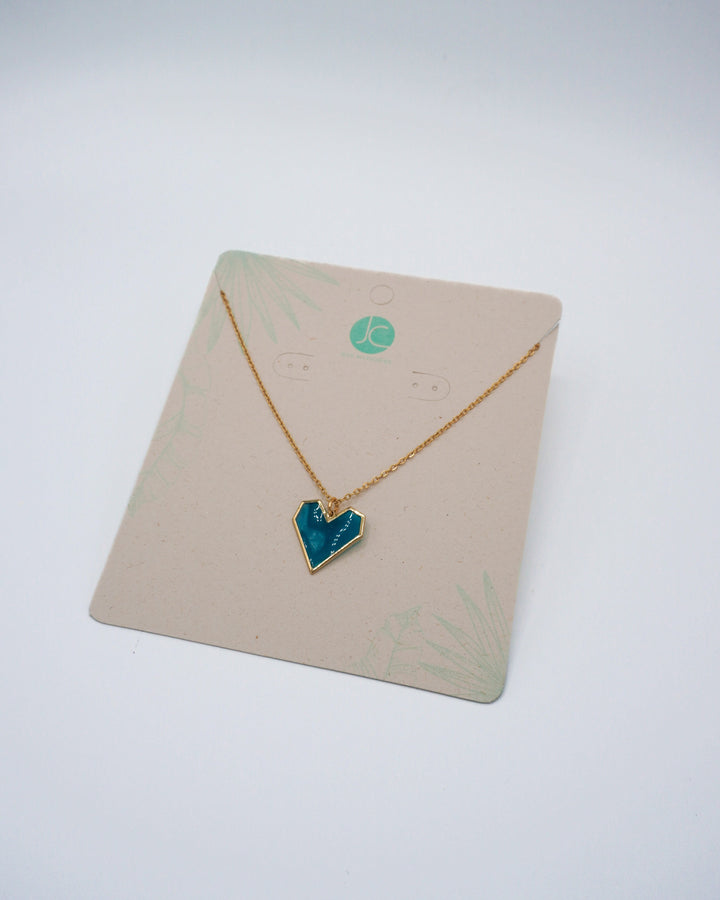 Collar corazón de mar Accesoriosjeco 