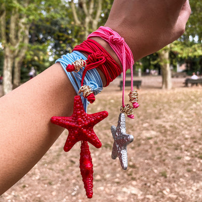 Pulsera-collar azul Accesoriosjeco 