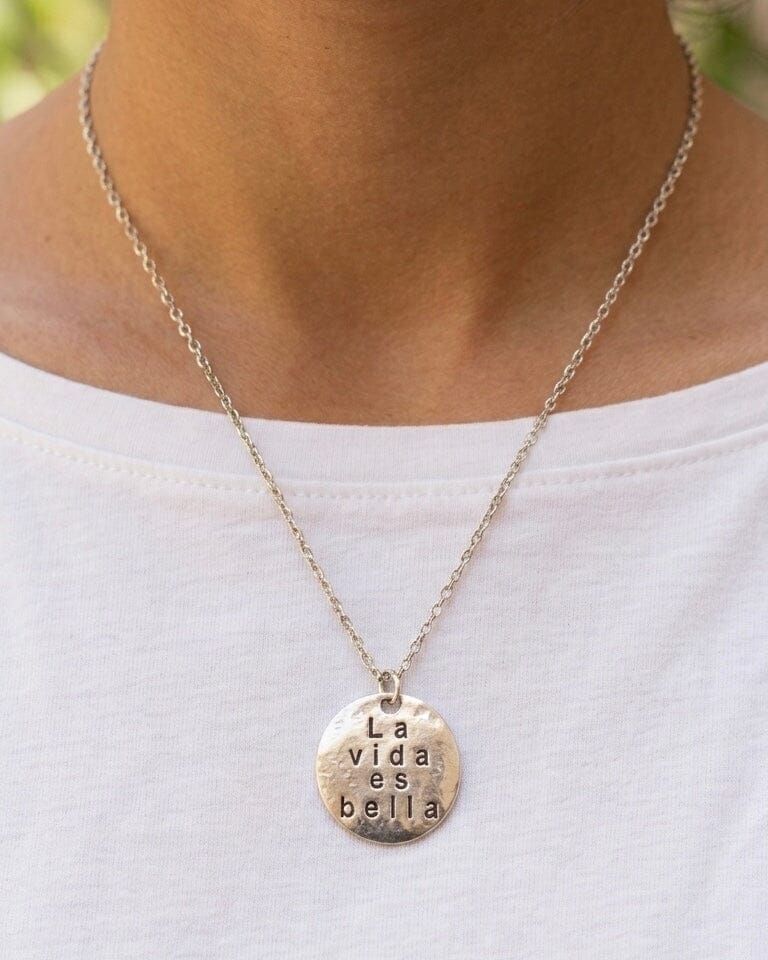 Collar la vida es bella Accesoriosjeco 