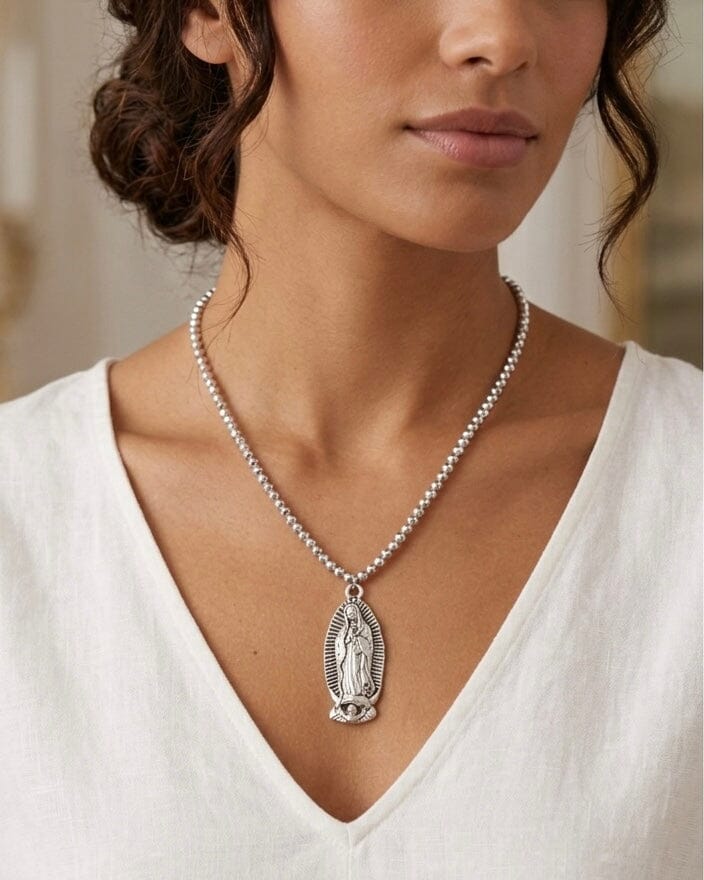 Collar Virgencita protectora Accesoriosjeco 