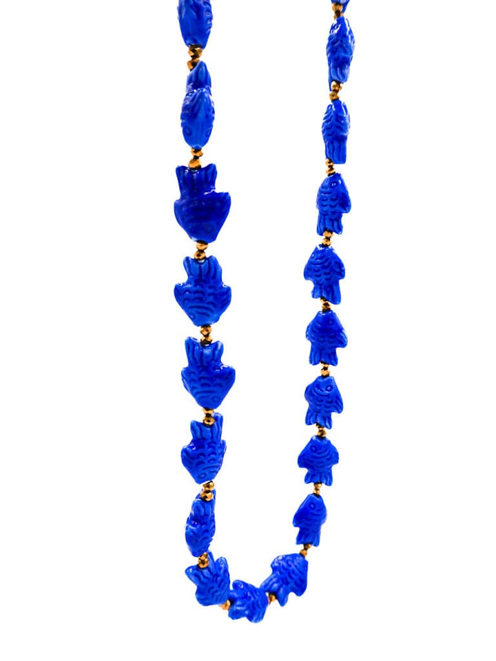 Collar pez azul Accesoriosjeco 