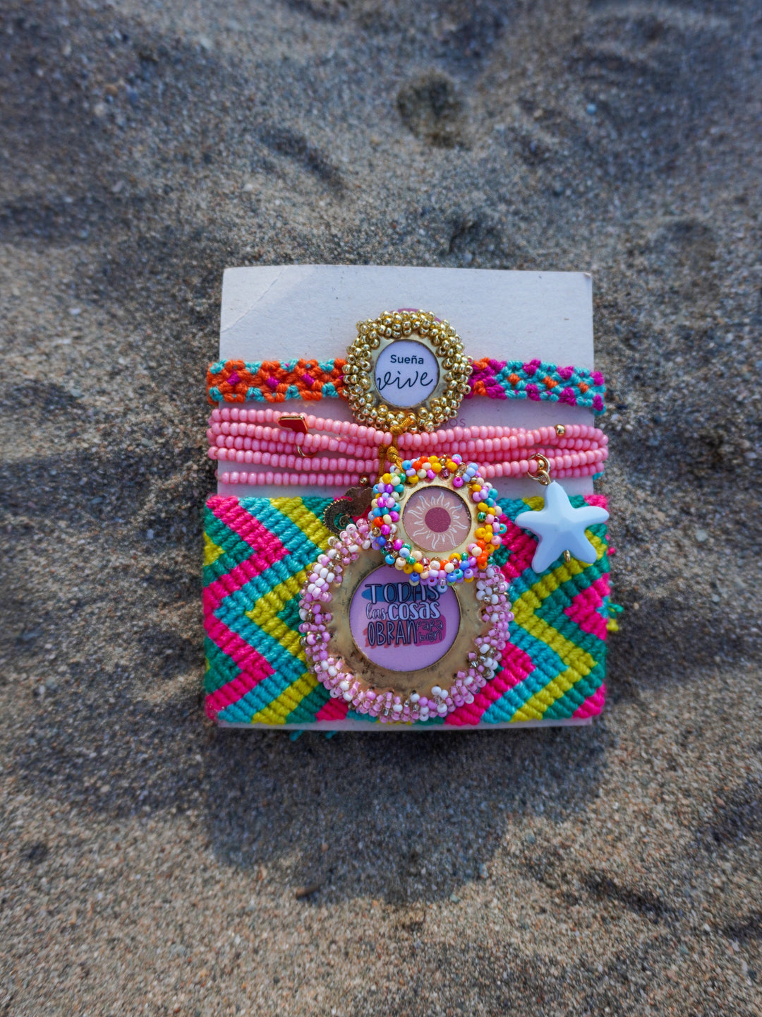 Set de pulsera sueña vive Accesoriosjeco 