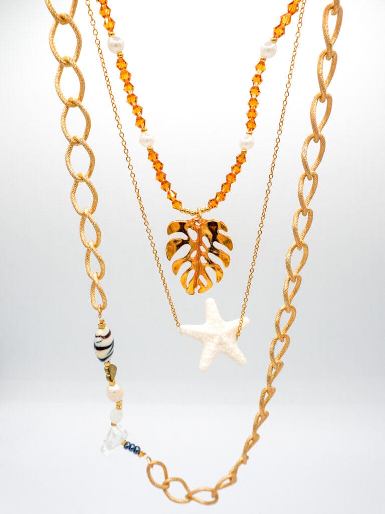 Set collar tropical Accesoriosjeco 