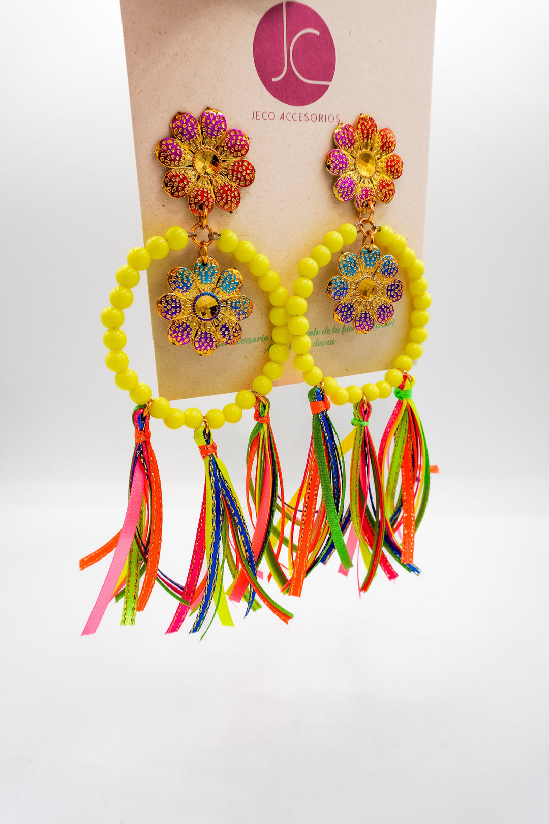 Aretes explosión de color Accesoriosjeco 