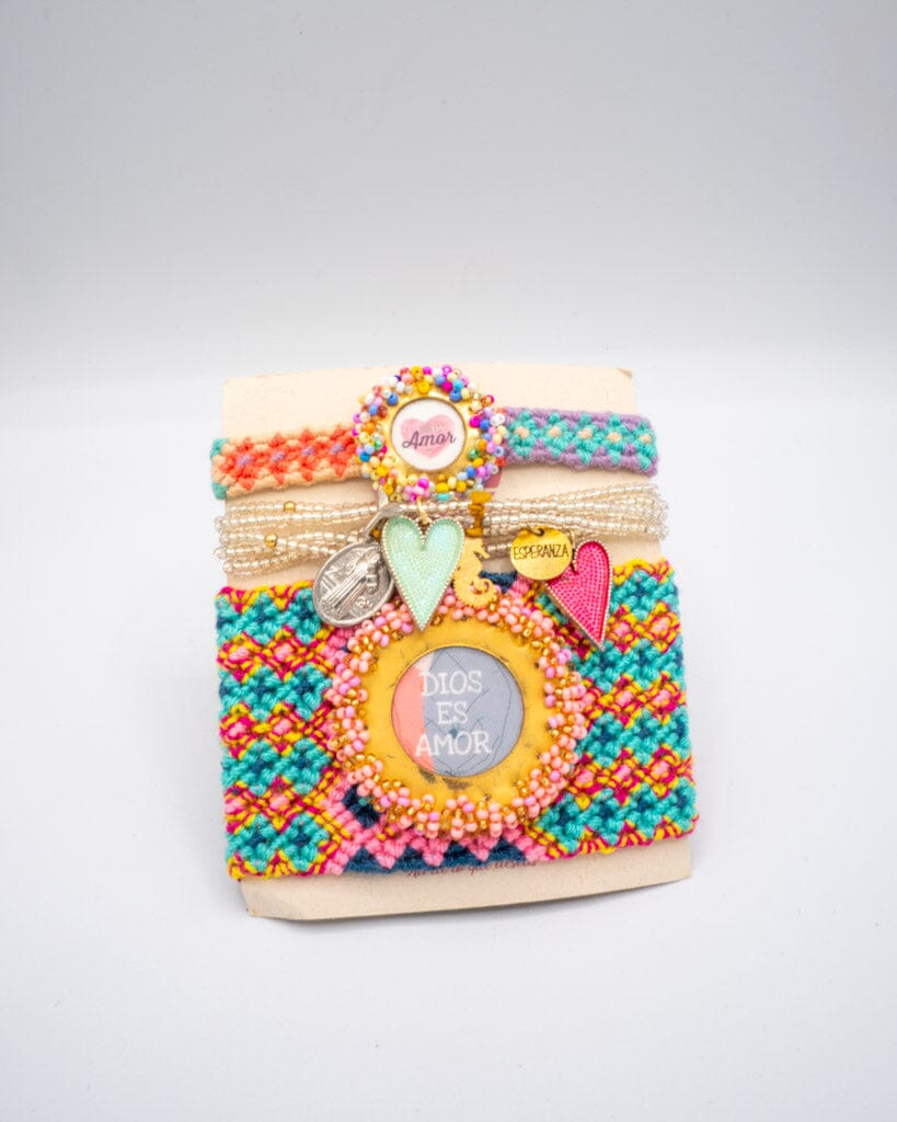 Set de pulsera Dios es amor Accesoriosjeco 