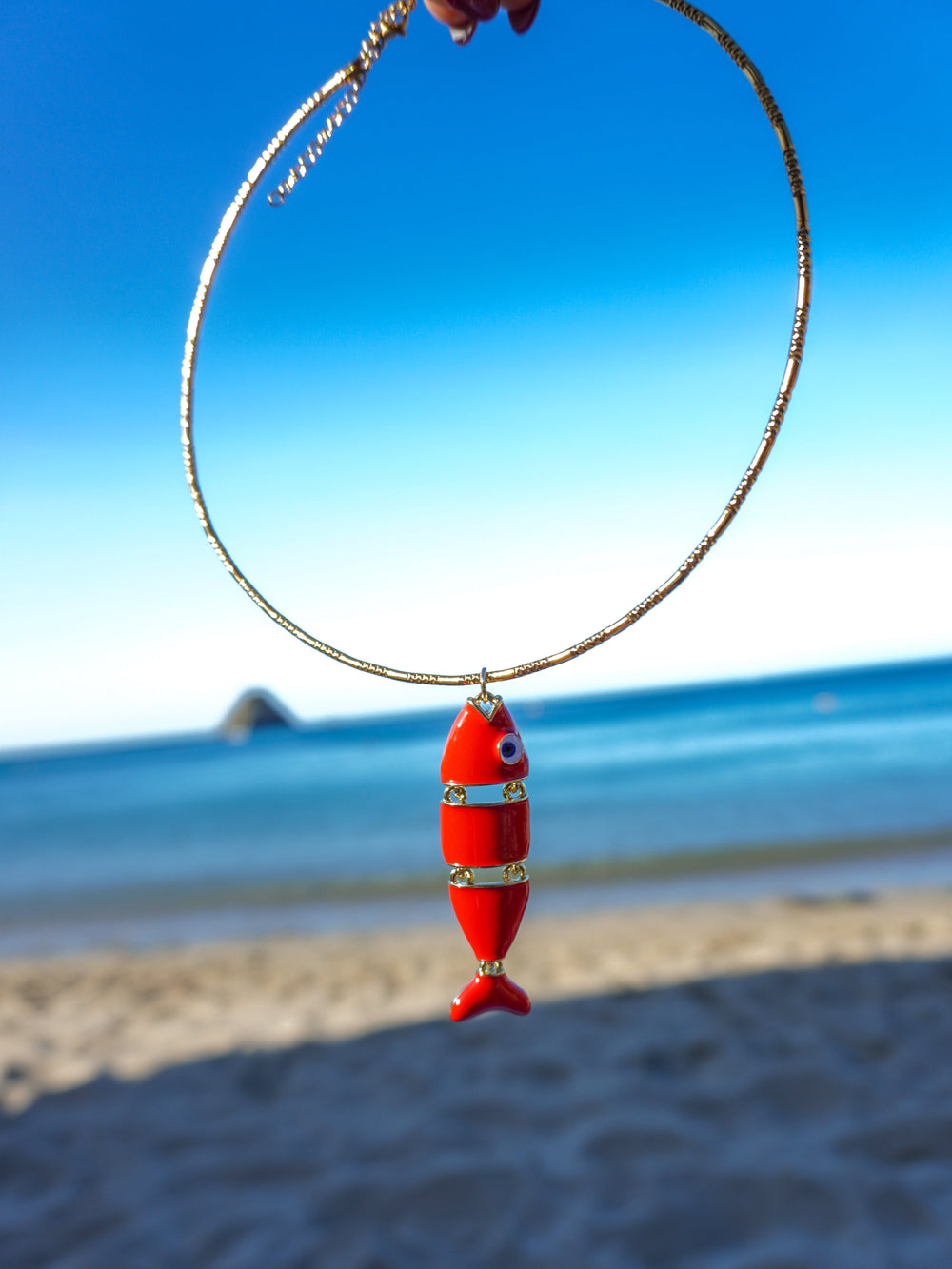 Collar pez rojo Accesoriosjeco 