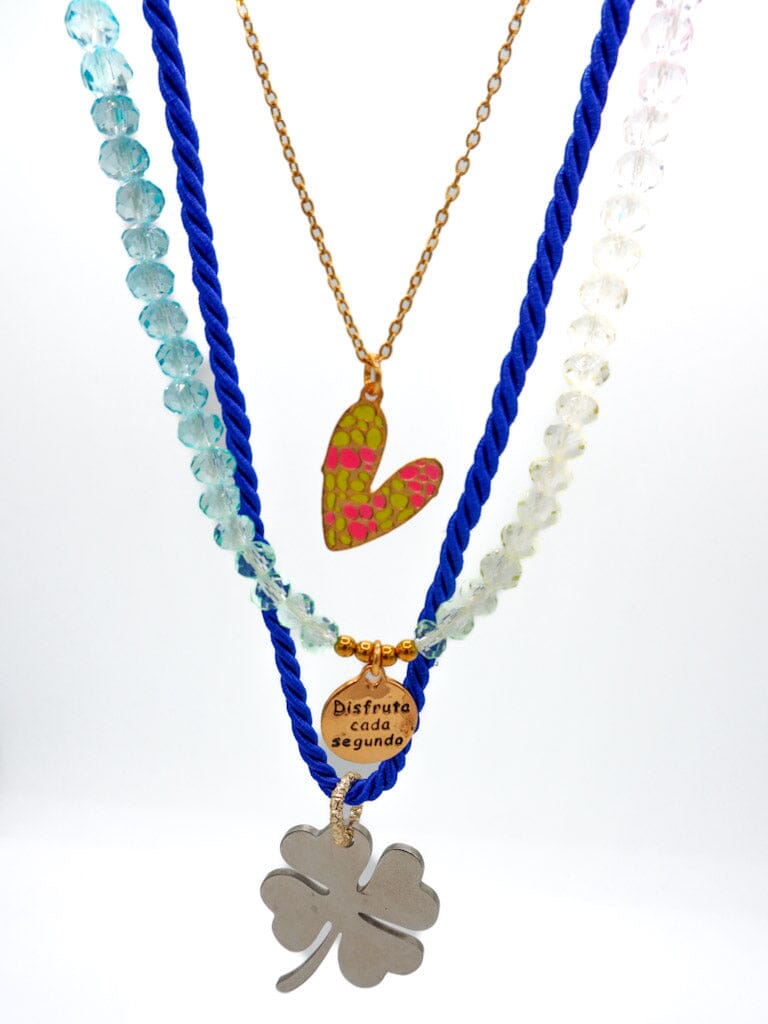 Trío de collar disfruta la vida Accesoriosjeco 