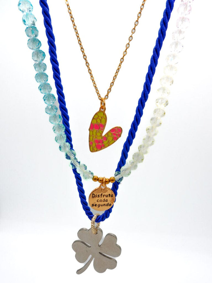 Trío de collar disfruta la vida Accesoriosjeco 