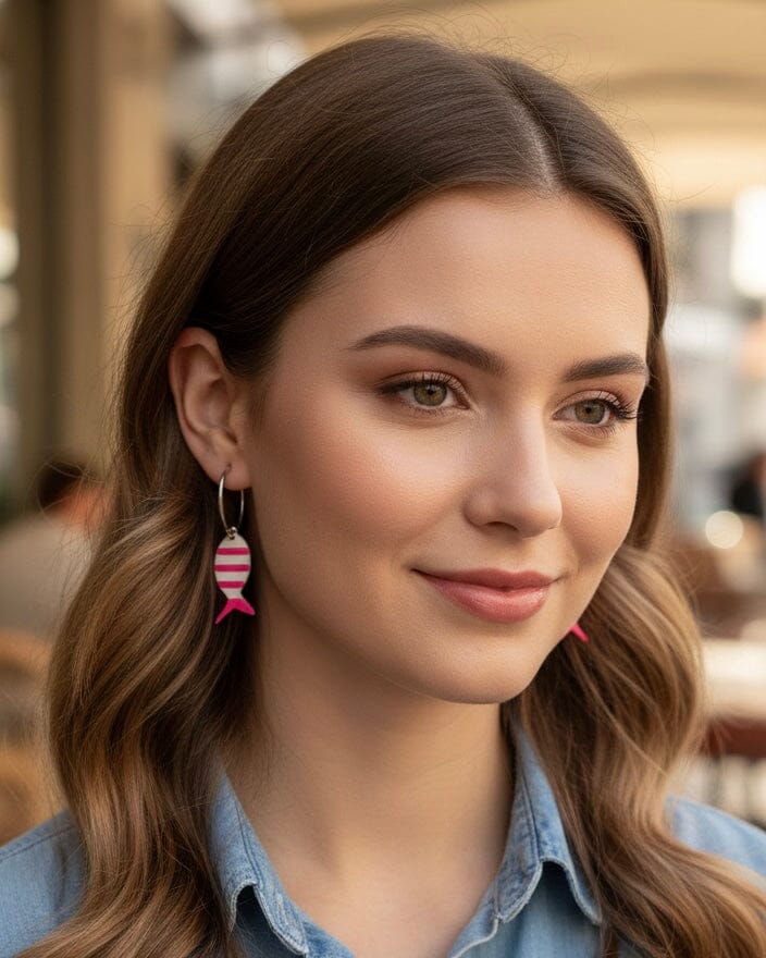 Aretes pez de tallas Accesoriosjeco 