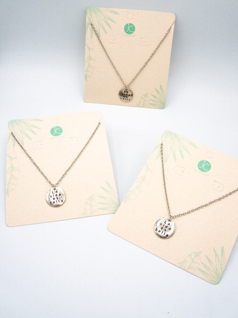 Collar la vida es bella Accesoriosjeco 