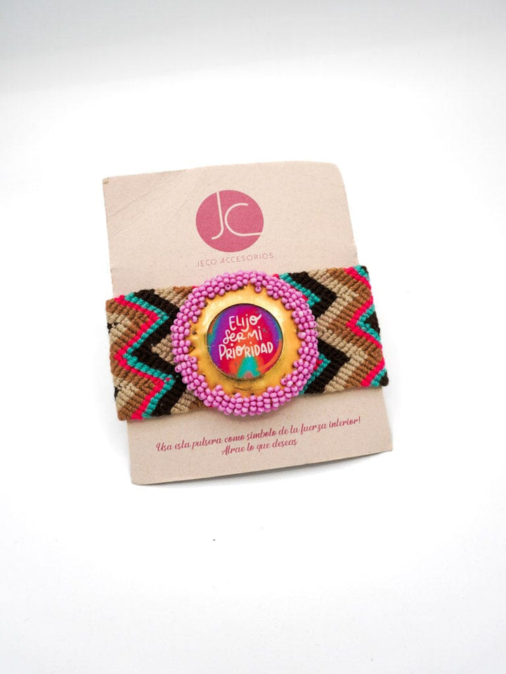 Pulsera elijo ser mi prioridad Accesoriosjeco 