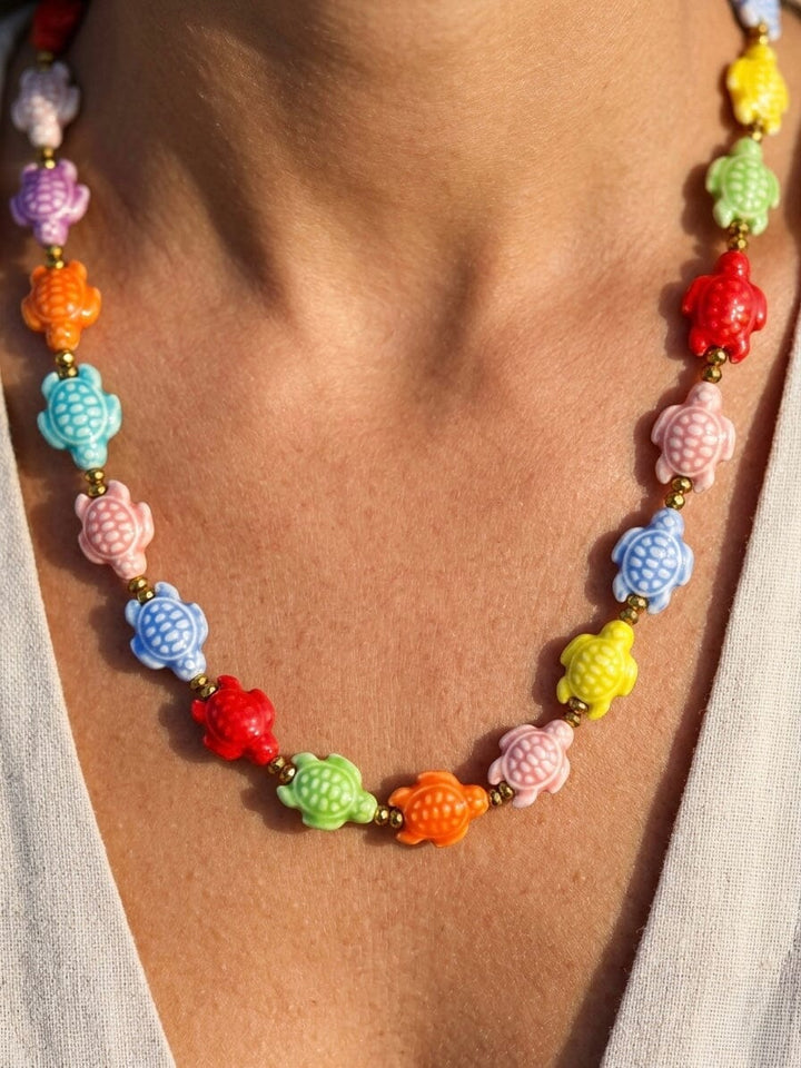 Collares tortuga coloridas Accesoriosjeco 