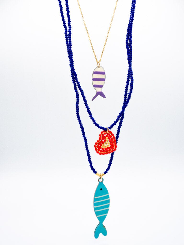 Trío de collar pez de luz Accesoriosjeco 