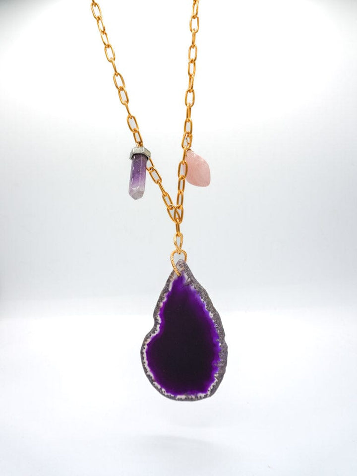 Maxi collar piedra natural Accesoriosjeco 
