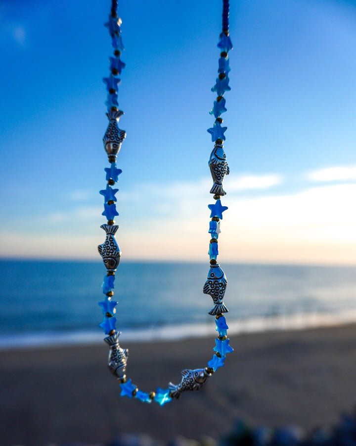 Collar pez azul Accesoriosjeco 
