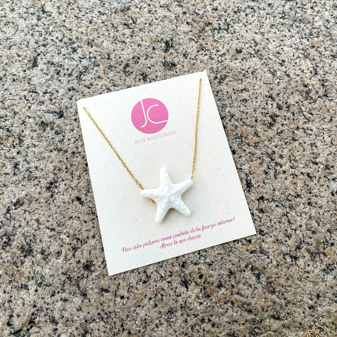Collar estrella de mar Accesoriosjeco 